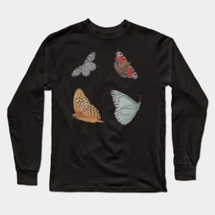 Vintage butterfly/moth Long Sleeve T-Shirt